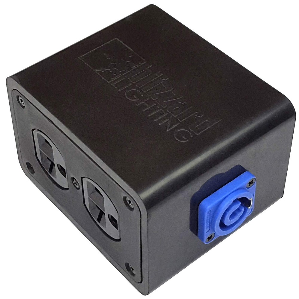 Blizzard PowerCON In/Out to Edison Stage Drop Power Distribution Box [DROP-PC]