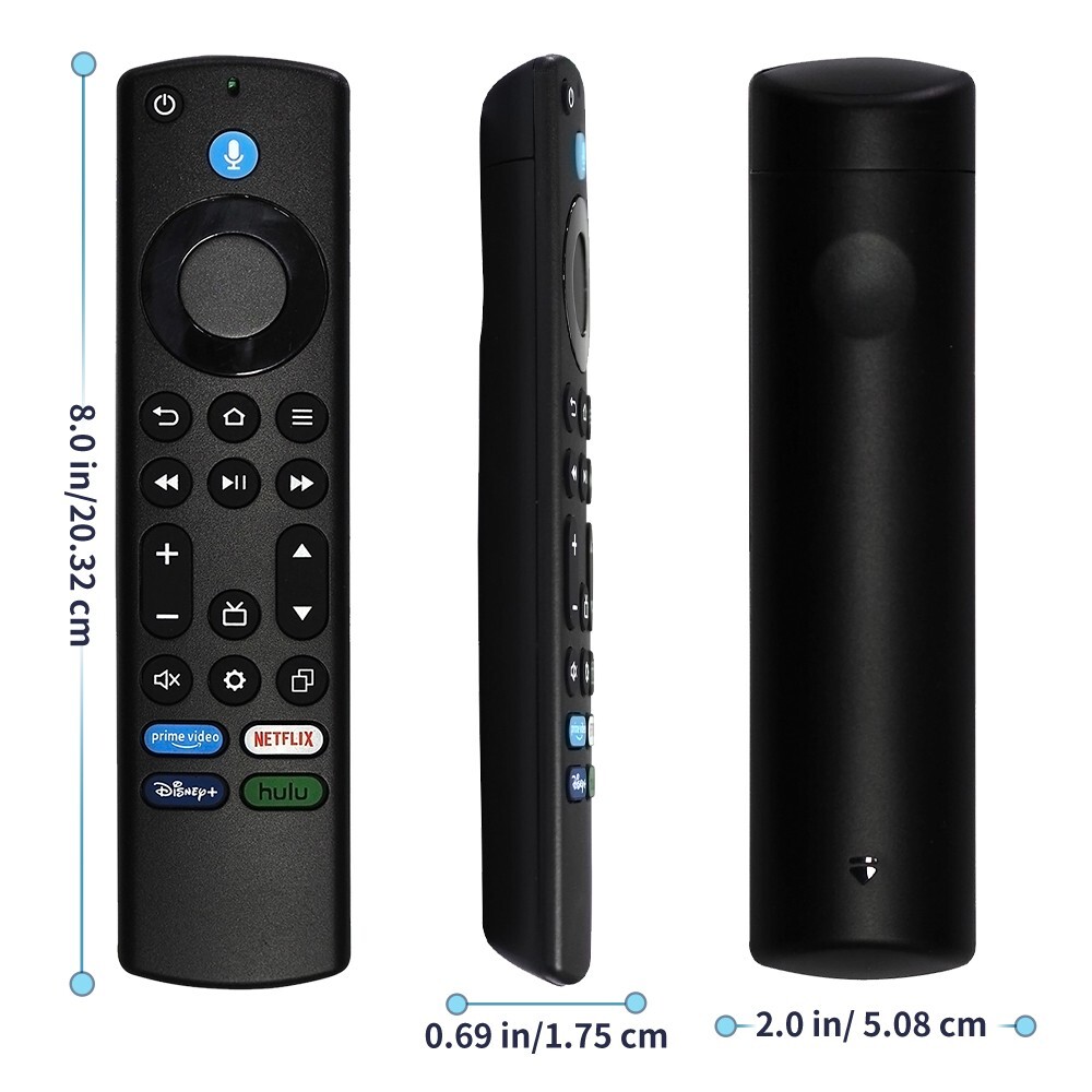 2Pcs Amazon Fire TV Replacement Remote Control For Stick 4K Max Streaming Device