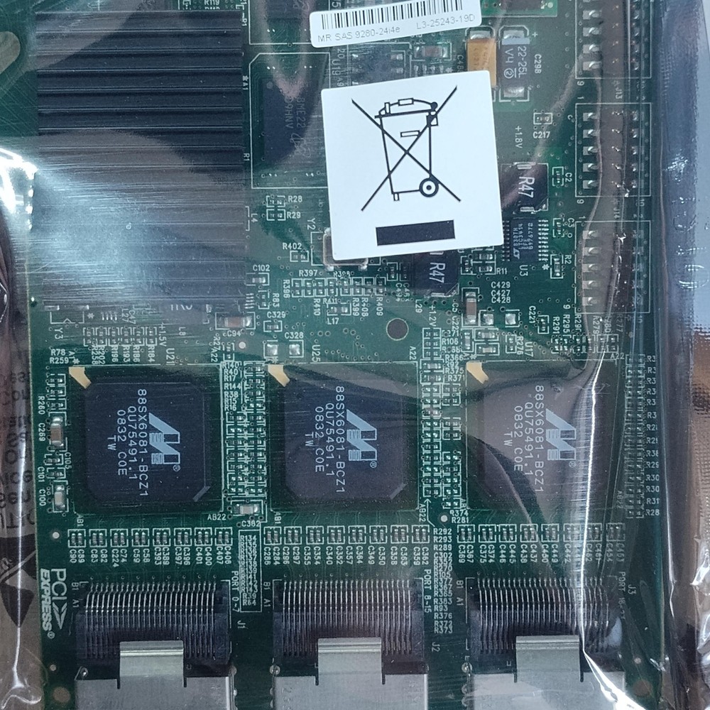 3ware 9650SE SATA II RAID Controller Card Adapter PCIe X8 AMCC LSI BBU Kit