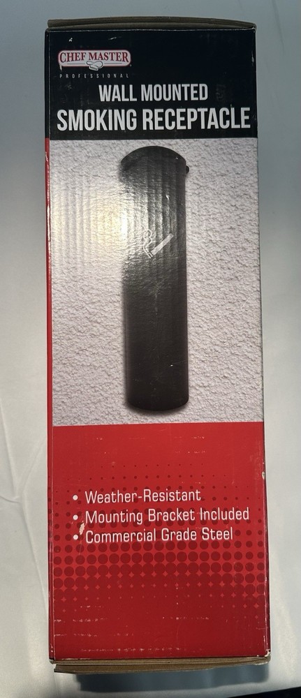 WALL MOUNTED SMOKING RECEPTACLE