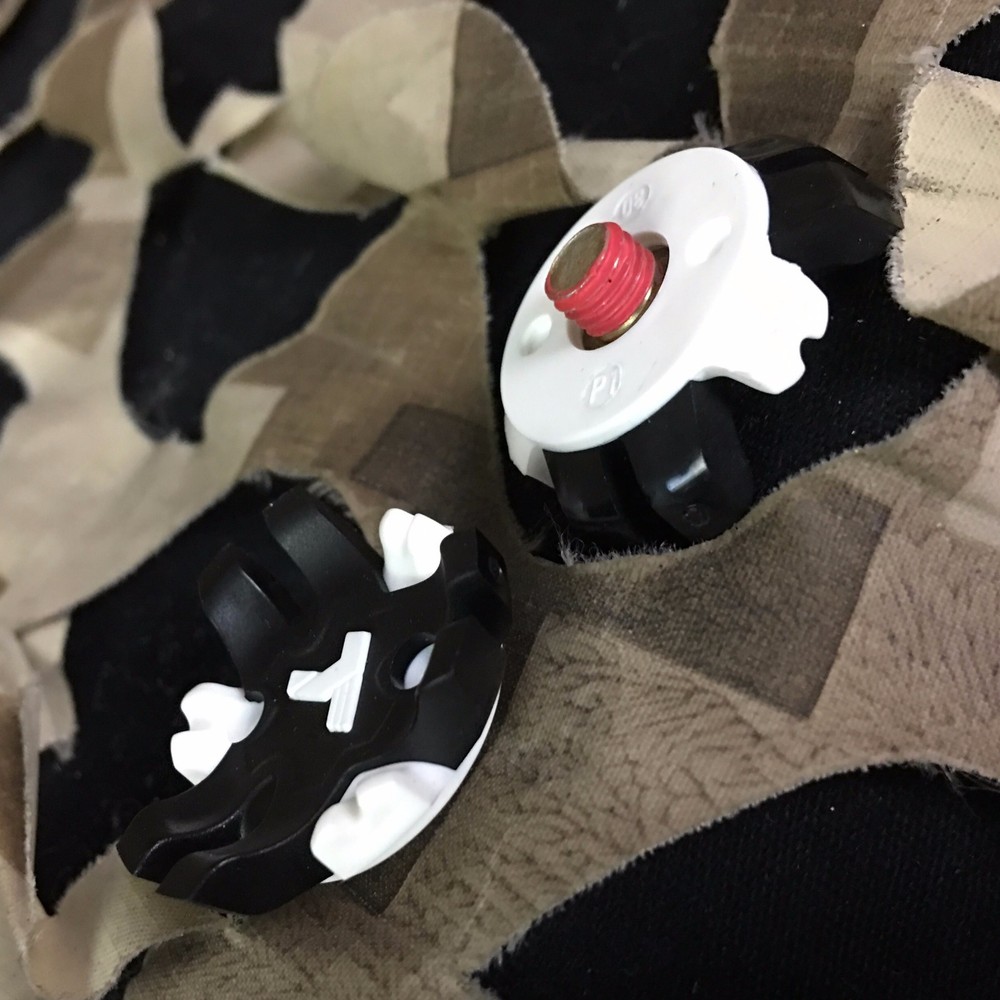 NEW Exalt Golf Style Spikes TRX & Planet Eclipse Cleats Replacement - White