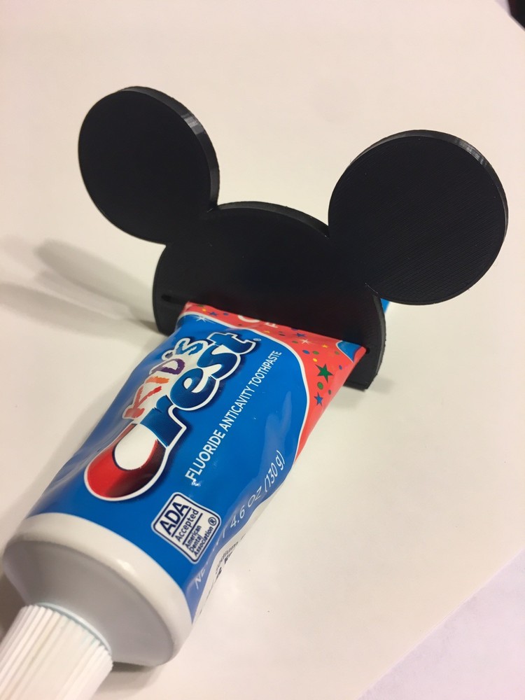 Mickey Tooth Paste Squeezer (Choose your color!)