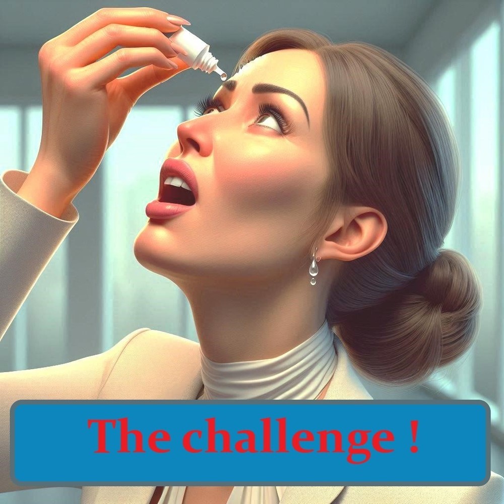 Eye Drop Guide Helper | Reusable Help Aim Fits Most round Bottles