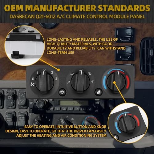 Q21-6012 Trucks AC Heater Climate Control Panel Compatible with 2008-2015