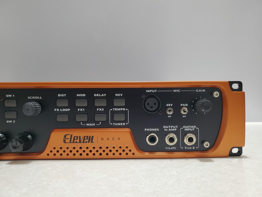Avid Eleven Rack Multi-Effects Guitar Processor - "Mint Condition"
