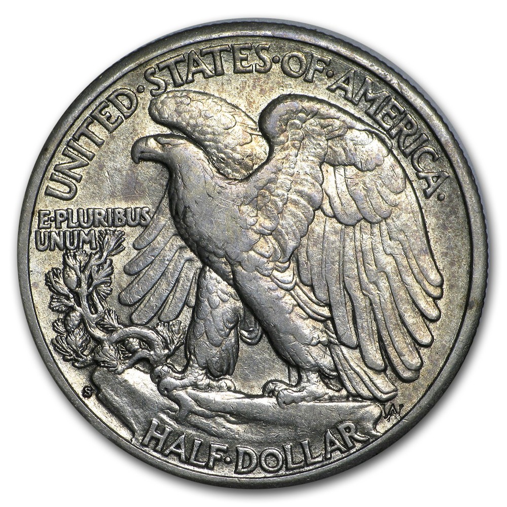 1933-S Walking Liberty Half Dollar XF