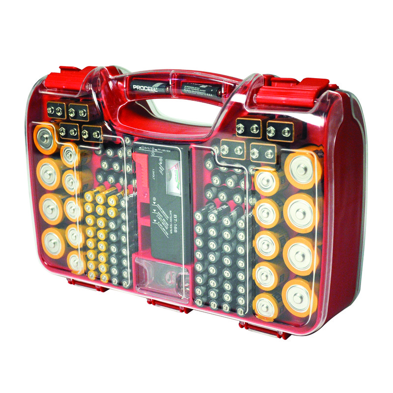 Battery Daddy BADA-MC4 Plastic As Seen on TV Double Sided Storage System