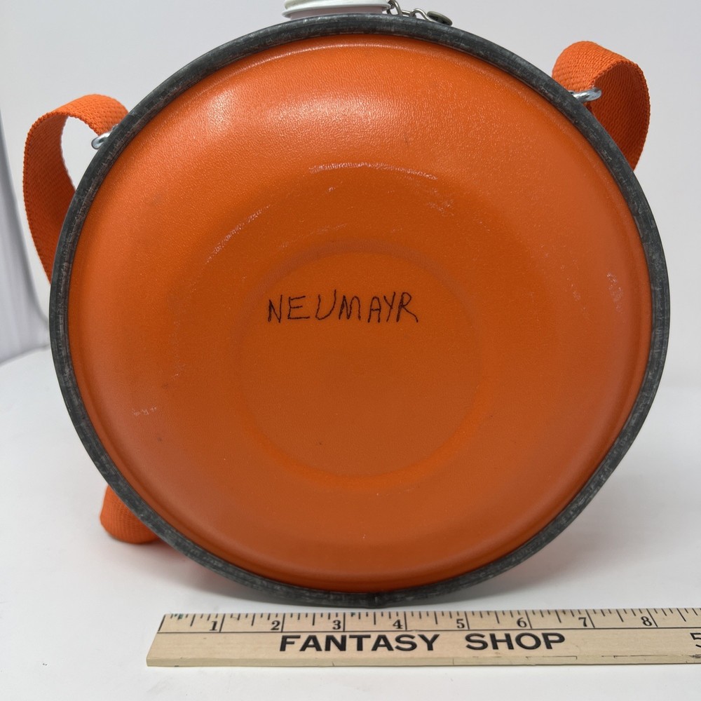 Oasis 4qt Canteen Orange with Strap