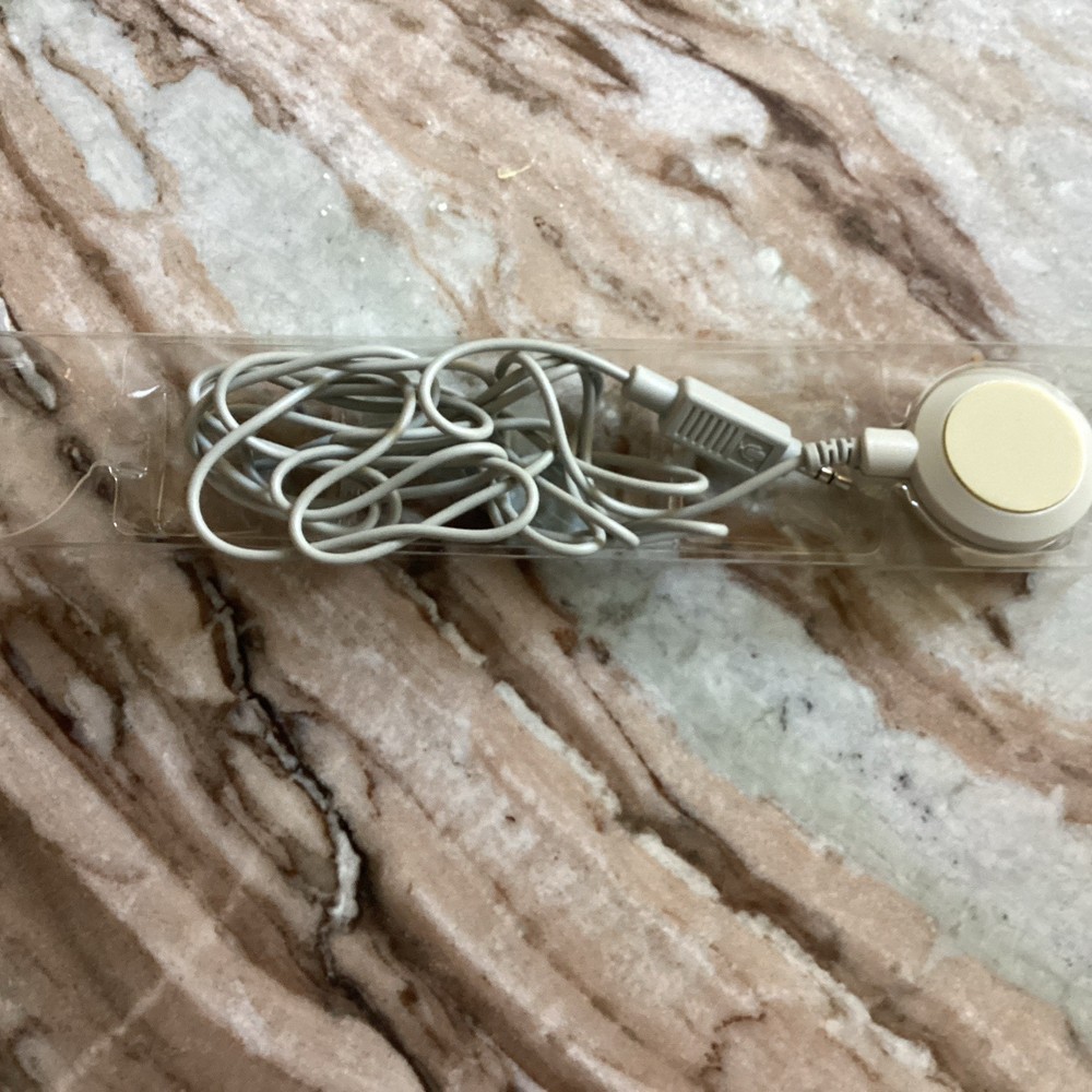 Vintage 1990 Apple Microphone in Original Box Never Used