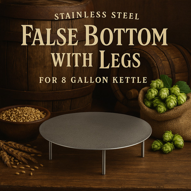 Brewers Best Stainless Steel False Bottom with Legs for 8 Gallon Kettle