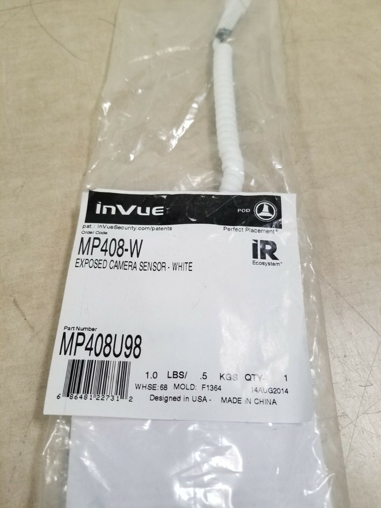 inVue Exposed Camera Sensor MP408-W White