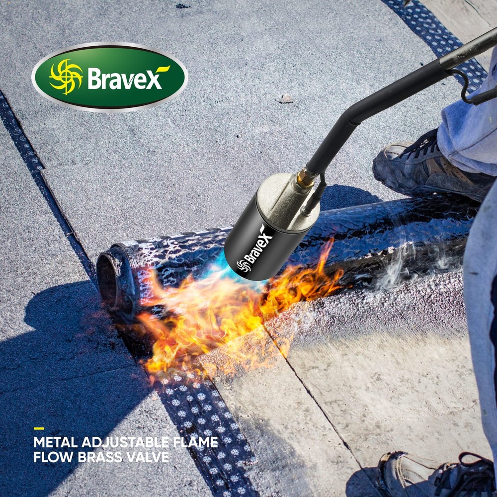 Propane Torch Weed Burner with Automatic Ignition System (Electronic Pulsed P...