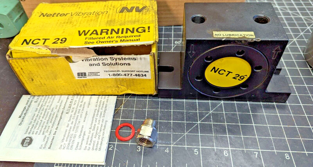 Netter NCT 29 Pneumatic Turbine Vibrator WORKING PULL [Z3B5]