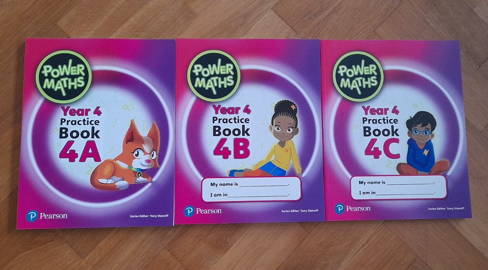 Power Maths year 4 practise book bundle 4A 4B 4C