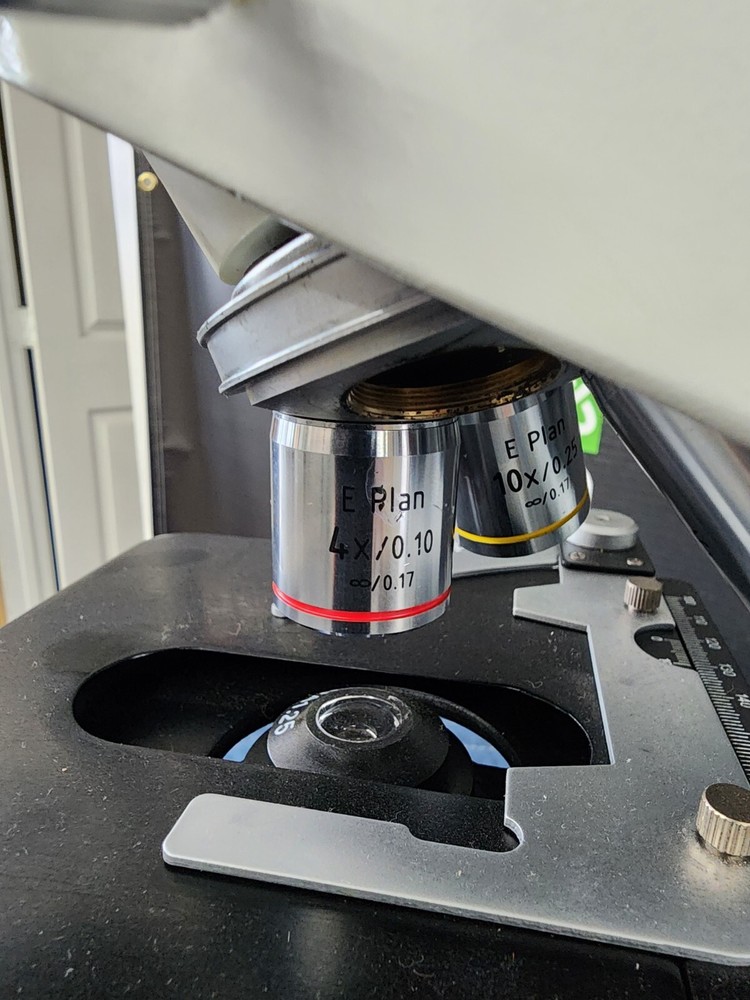 Boeco BN-180-B2 Binocular Microscope with 3 Objectives, FULLY TESTED