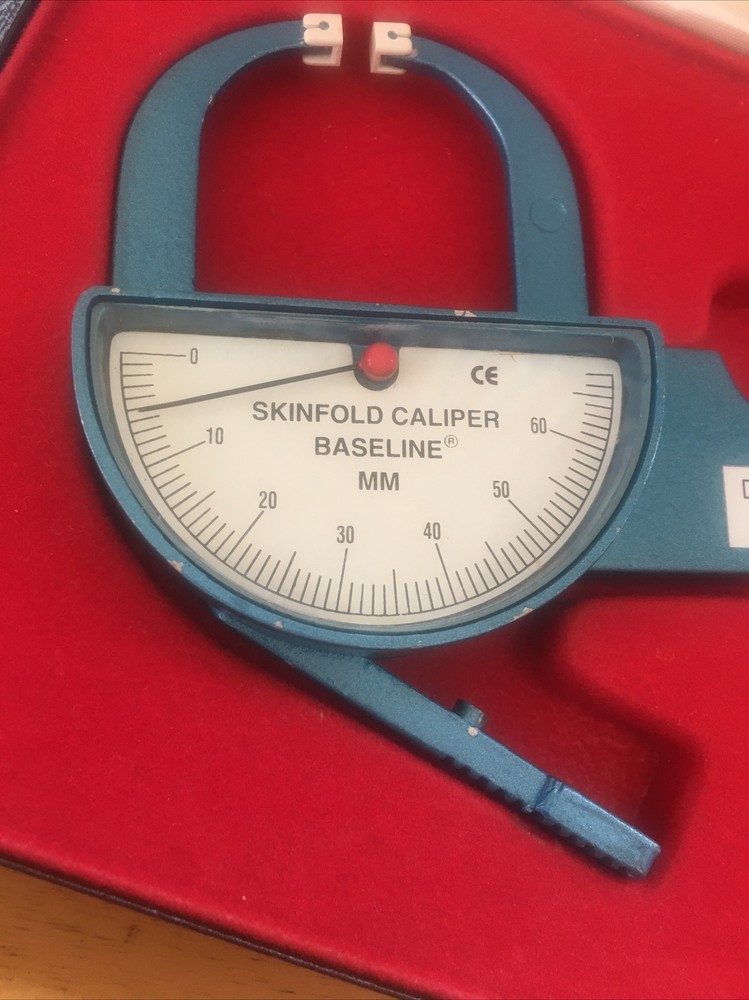 TEC Creative Health Products Skinfold Caliper Baseline MM with Case