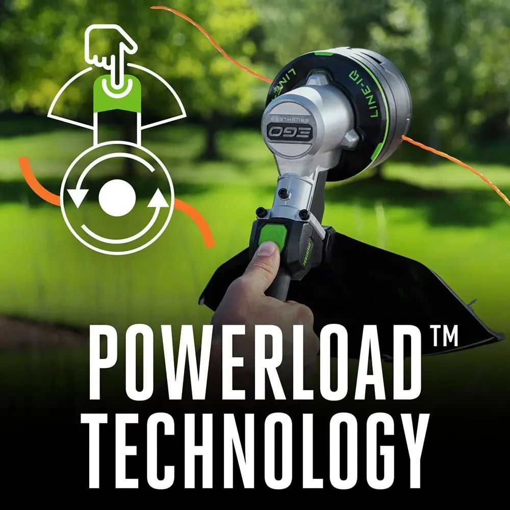 EGO ST1620T 16" Powerload Cordless String Trimmer with Line IQ (Bare Tool)