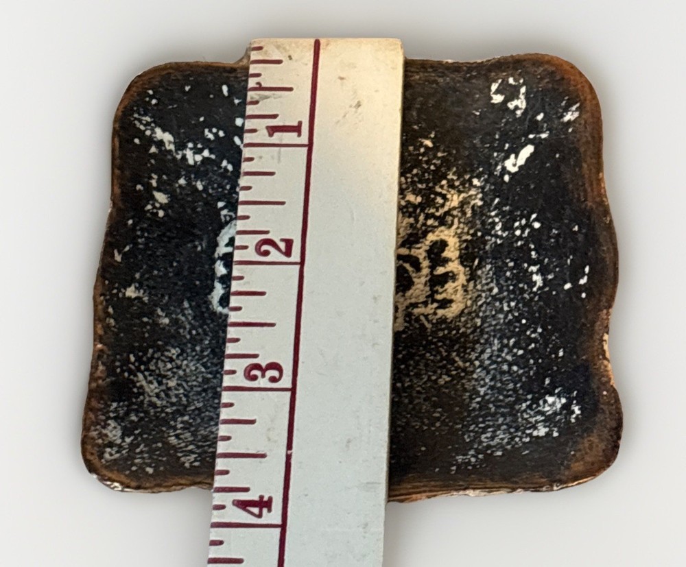 Trinket Dish Cross Pottery Ceramic Art