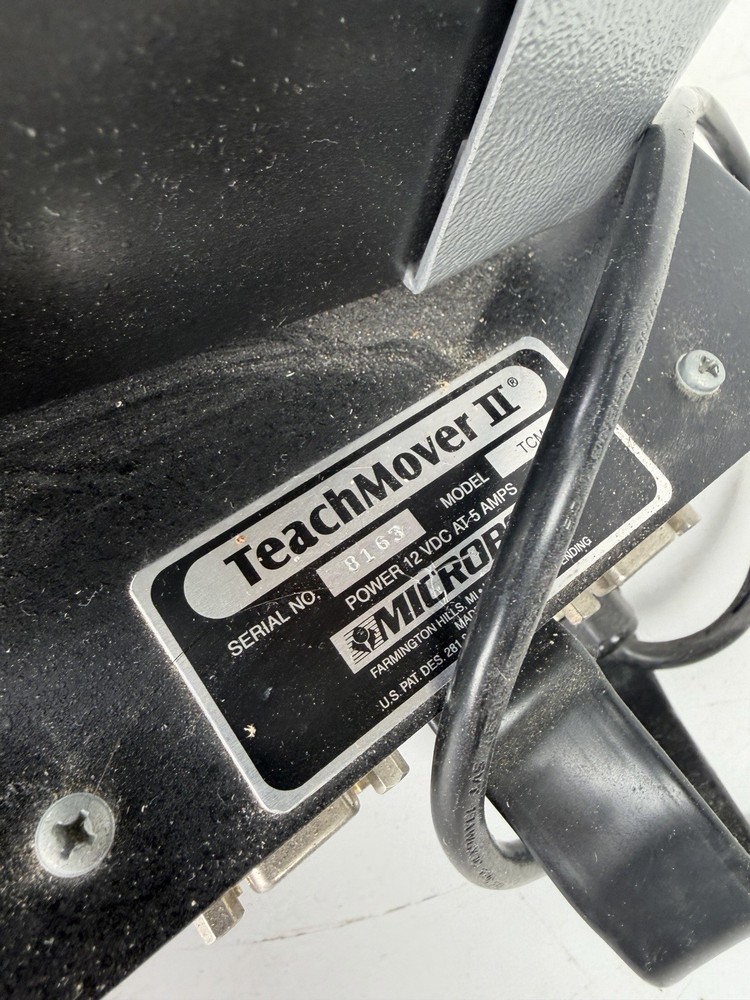 Microbot Teachmover 2 Programmable Robot Arm Toy Teaching Device TESTED/VIDEO