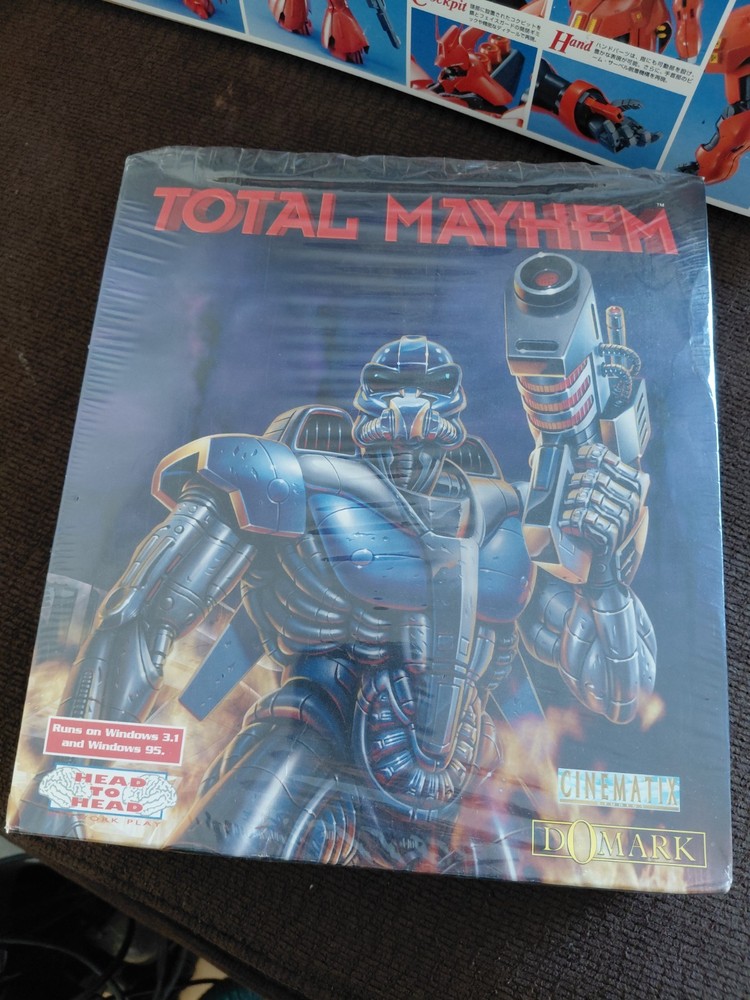 Domark Total Mayhem PC CD-ROM Game Windows 3.1/95 English