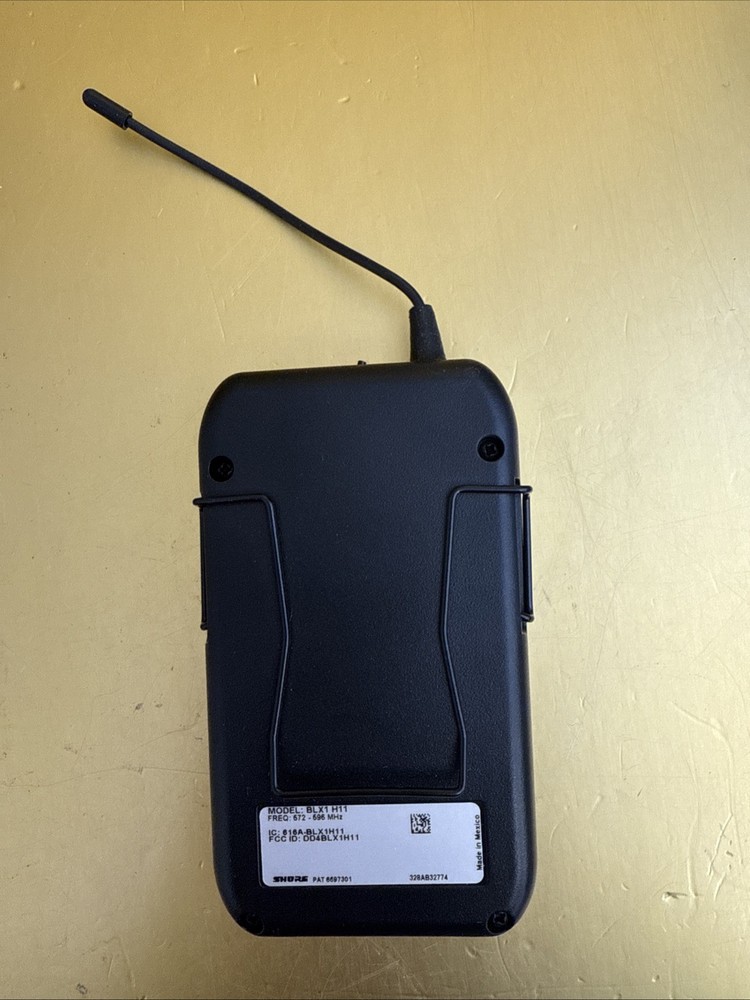 Shure BLX1 Wireless Bodypack Transmitter - H11 Band