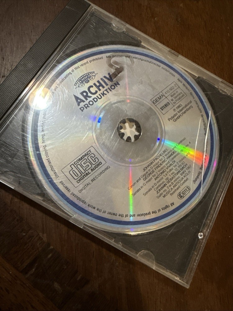 Vivaldi L'Estro Armonico CD Music Album