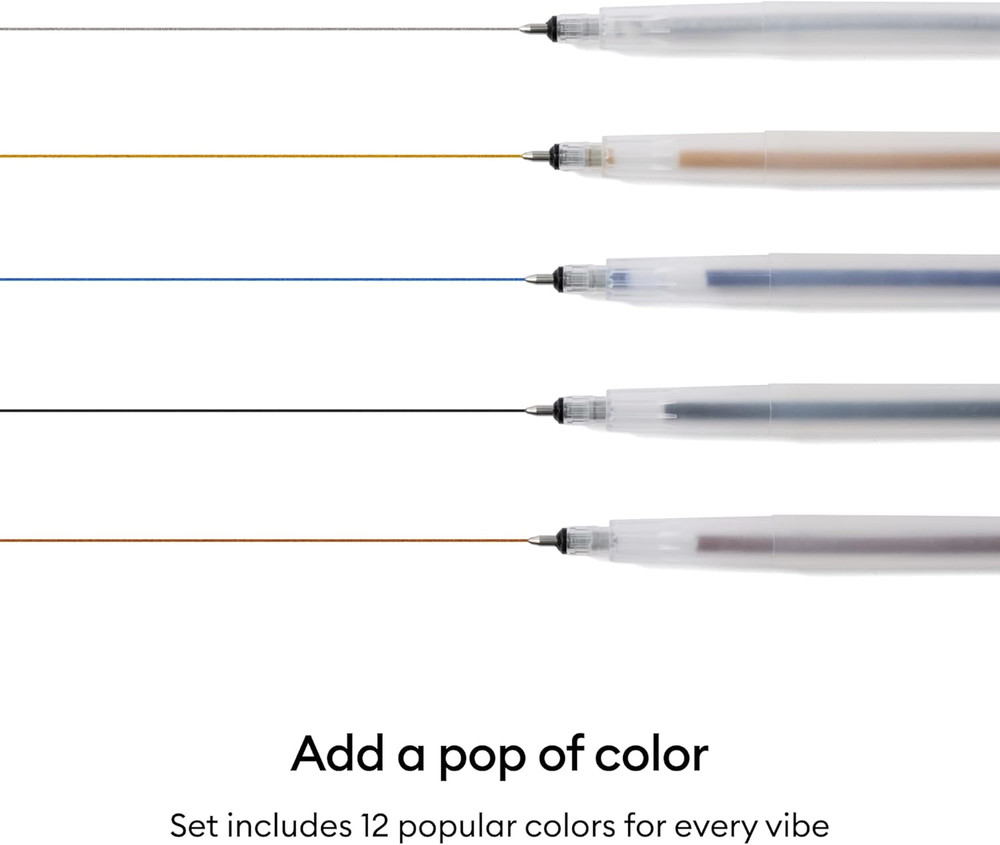® Glitter Gel Pen Set, 0.8mm (12 ct)