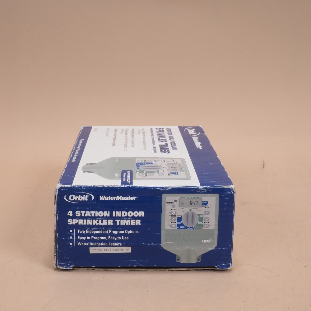 Orbit WaterMaster 57194 4 Station Sprinkler Timer Irrigation Controller