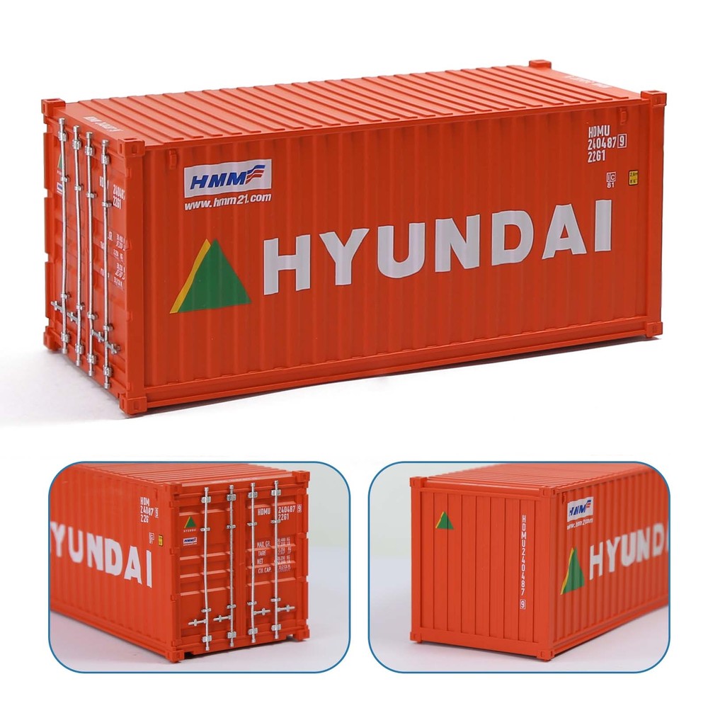 Evemodel O Scale 20ft Shipping Container 20' Cargo Box for Model Railway C4320