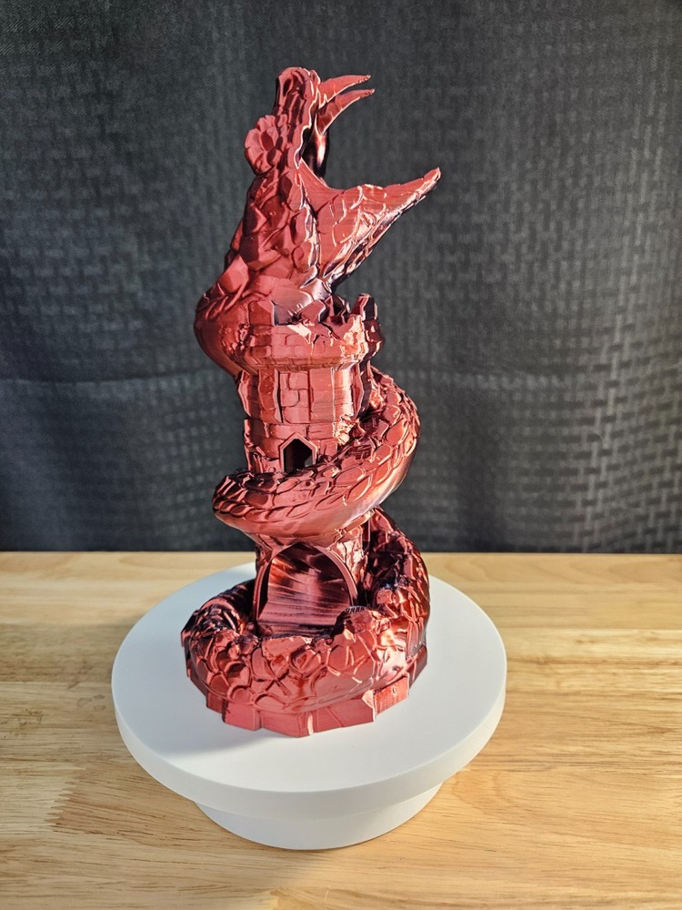 Basilisk DND Dice Tower, Dungeons and Dragons