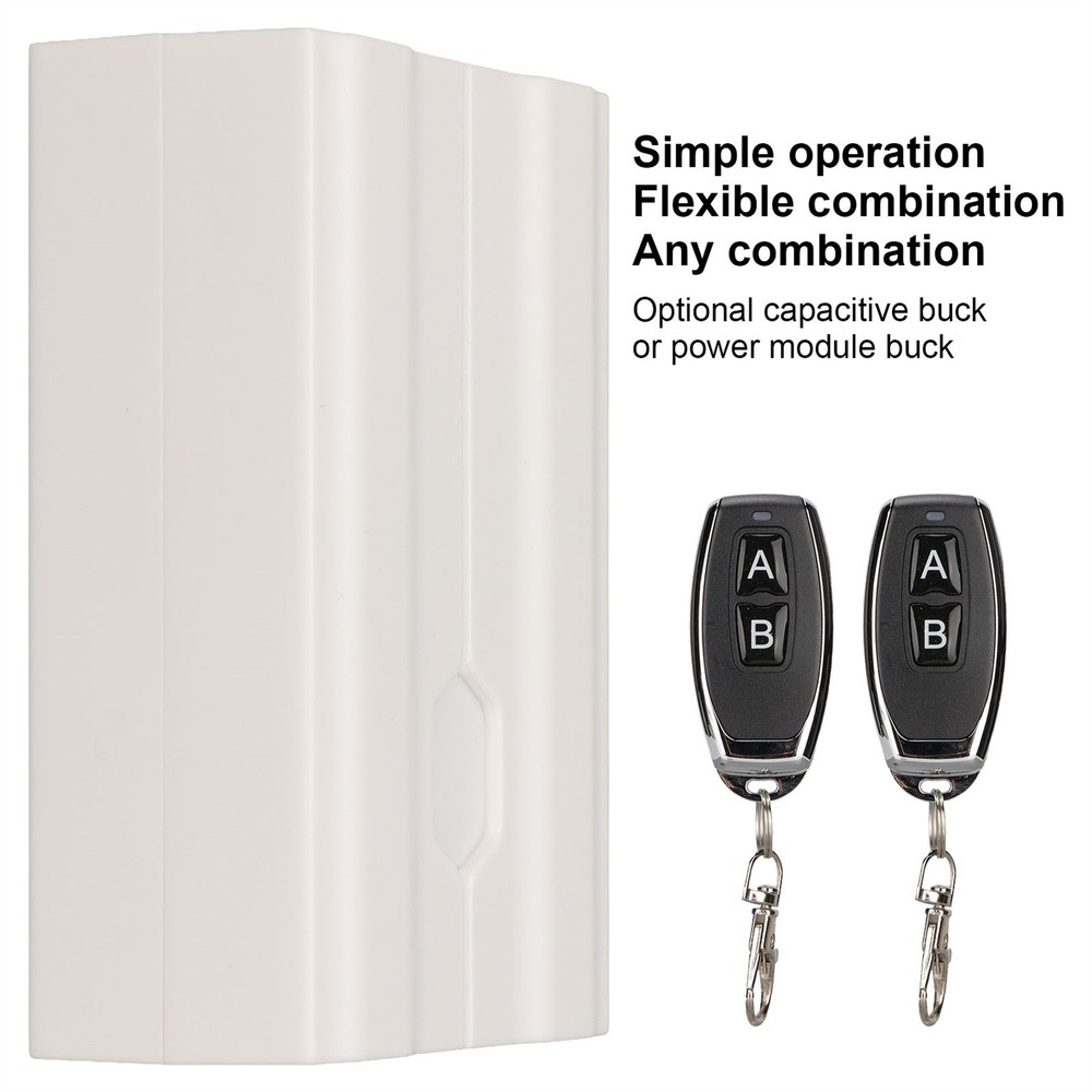 Wireless Control Switch 2 Channel Relay Remote Control Switch