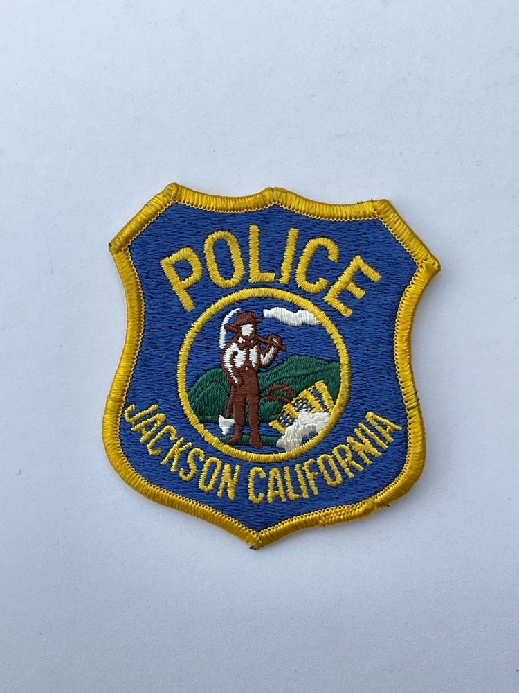 Police Jackson California shoulder patch