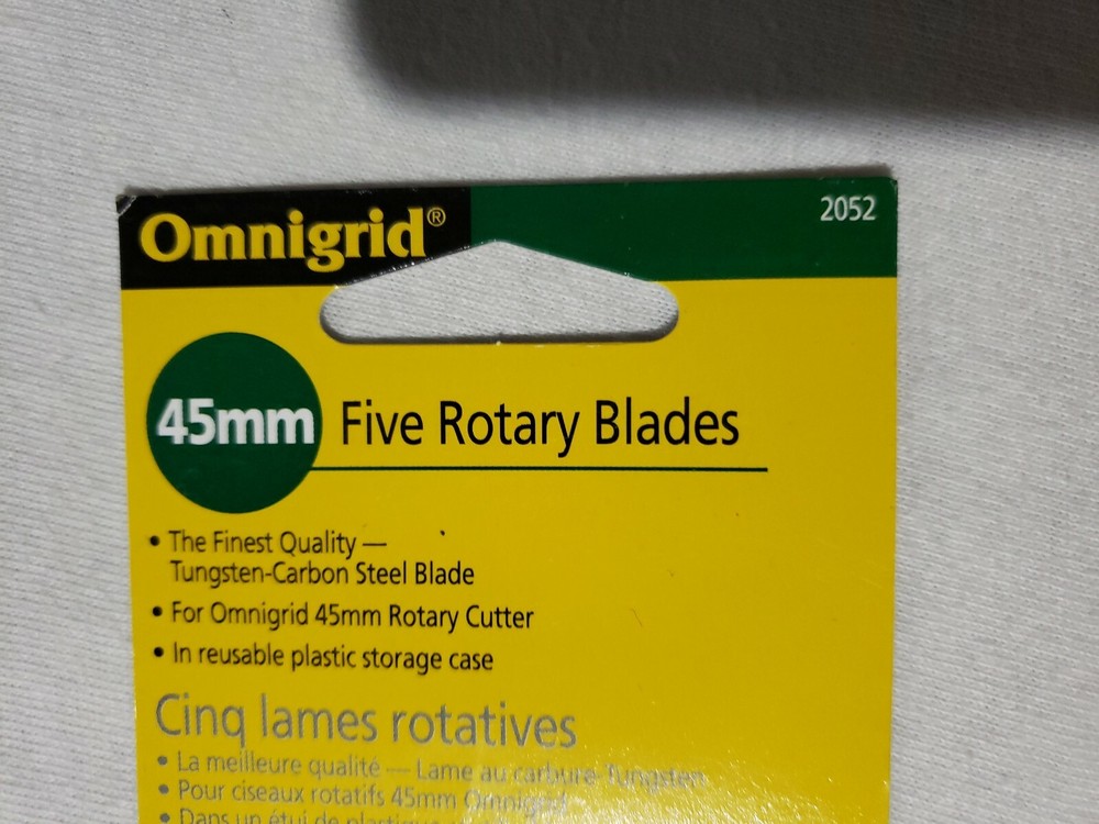 Dritz Omnigrid Rotary Blade Replacement Blades 5/Pkg 45mm- , 2052
