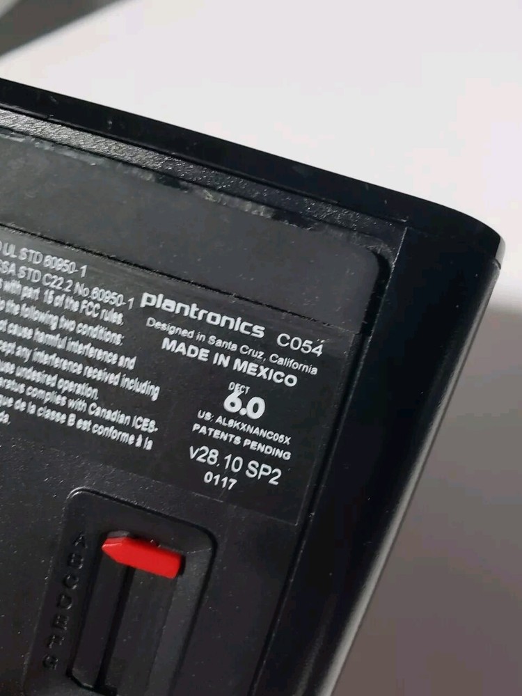 Plantronics C054 DECT 6.0 CS Series Wireless Wideband Headset System Earpiece