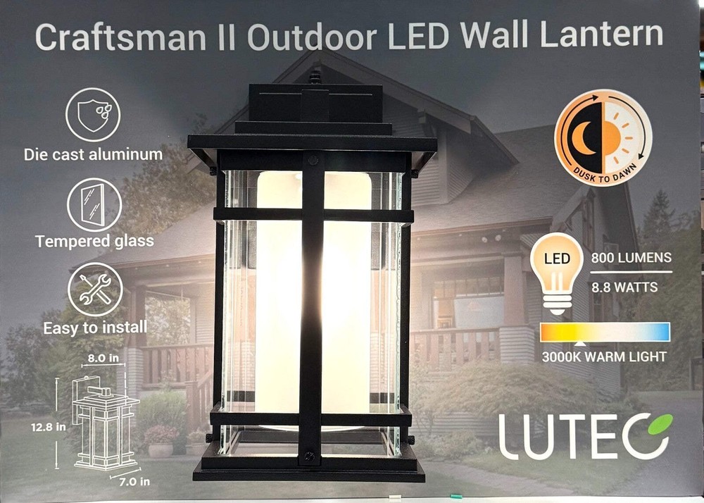 Lutec Craftsman 2.0 Style Coach Light