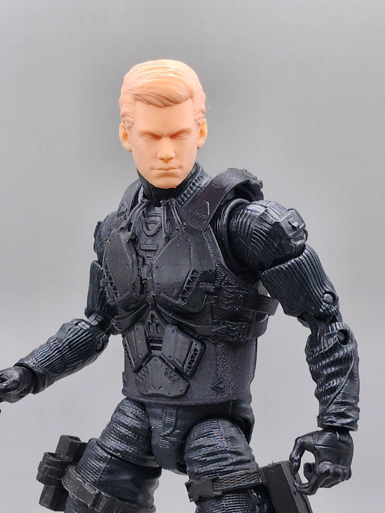 Futuristic tactical vest - 1/12 scale