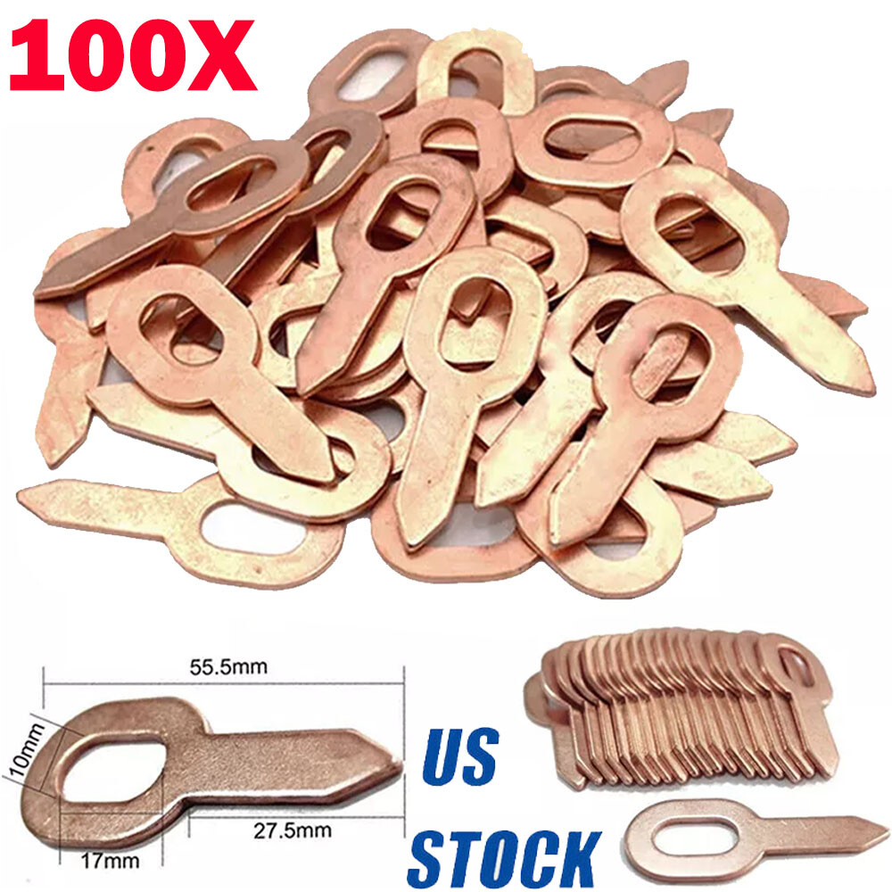 100PCS Dent Puller Rings Spot Welding Welder Car Body Panel Pulling Washer Tool