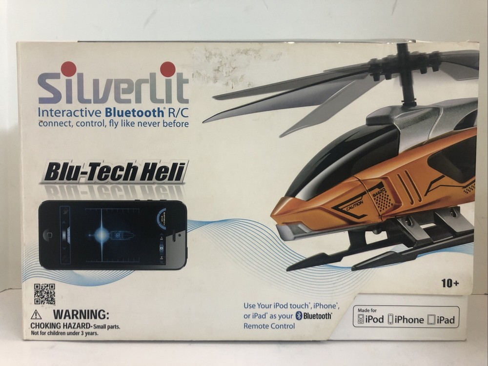 2011 Silverlit RC Helicopter Blu-Tech Heli - 84633