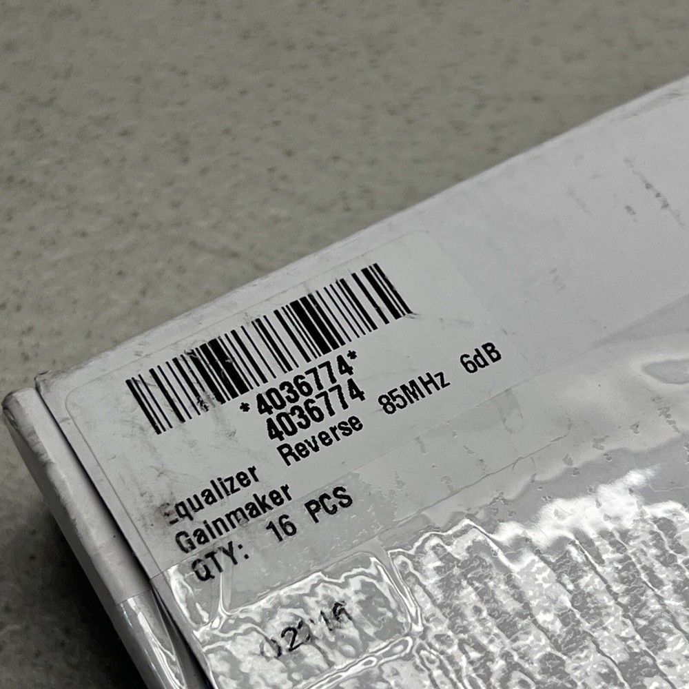 GAINMAKER 4036774 REVERSE EQUALIZER ( LOT OIF 16 )