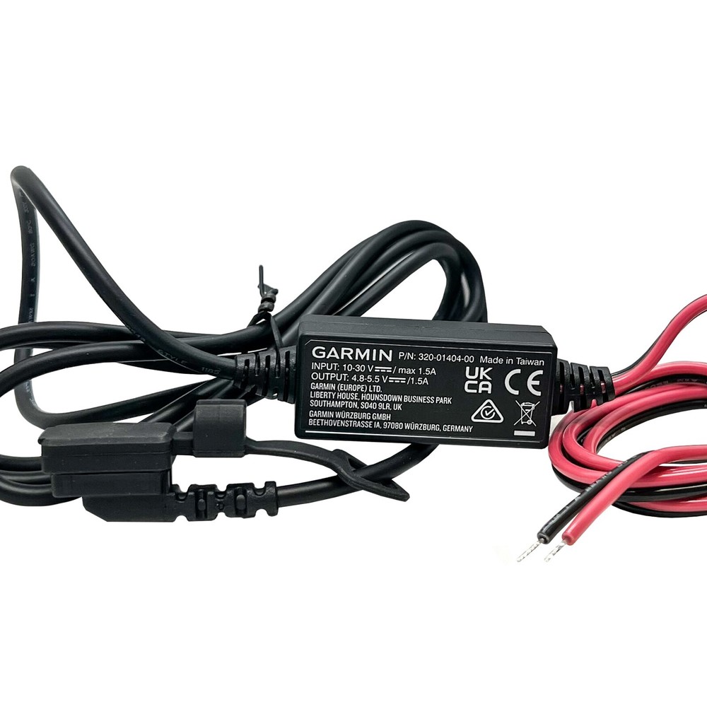 Garmin Navigator Power Cable for Motorcycle ATV UTV