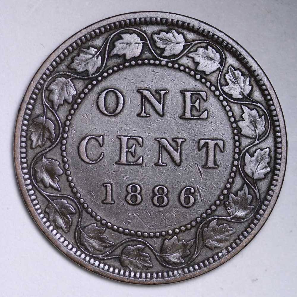 1886 Canada One Cent HIGH GRADE R030