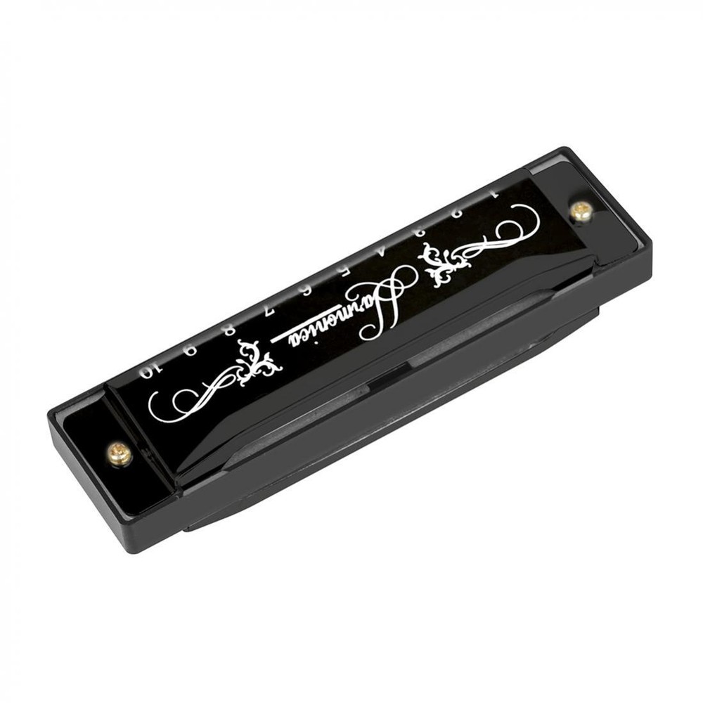 10 Hole 20 Tone KeyC Diatonic Harmonica with Case Gift for Beginner