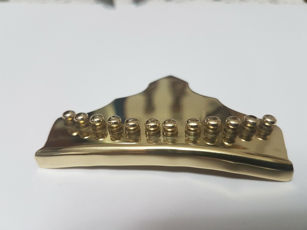 Brass Tailpiece 12 Strings