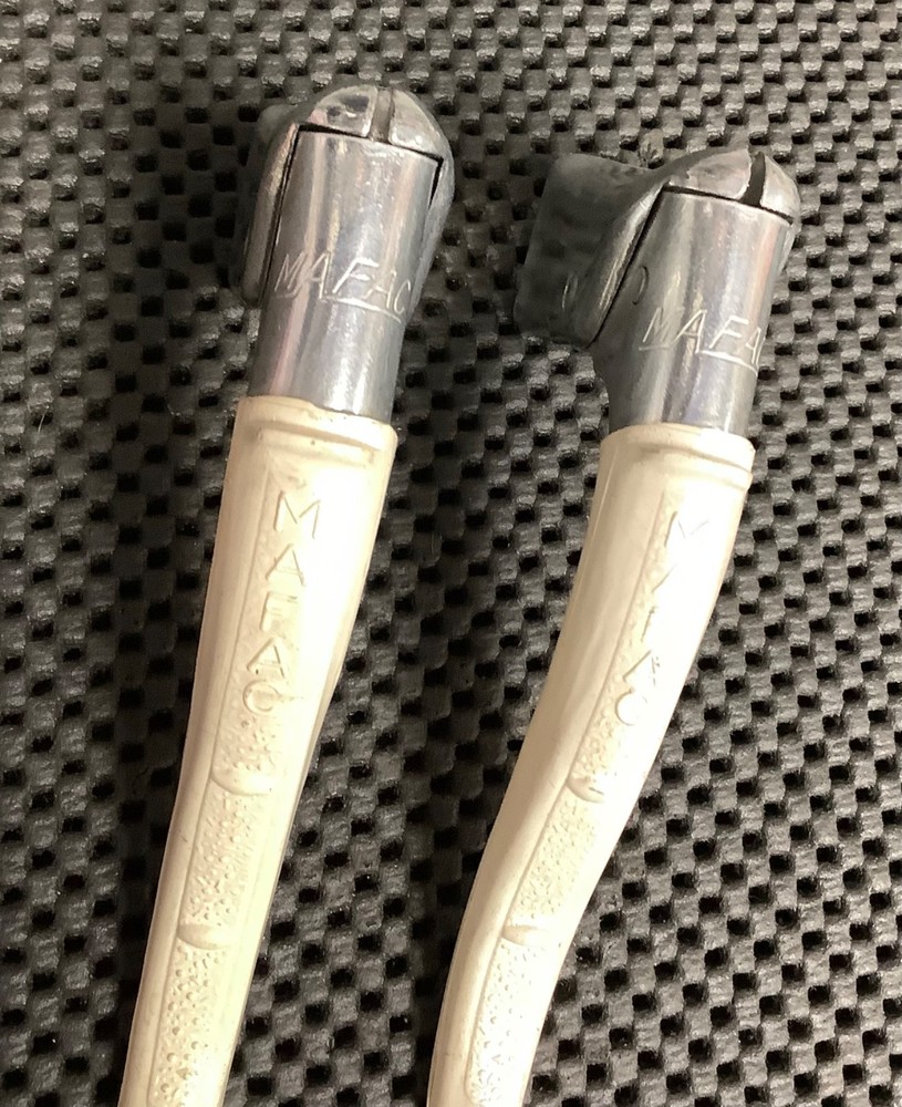 Mafac Brake Levers - with White plastic covers