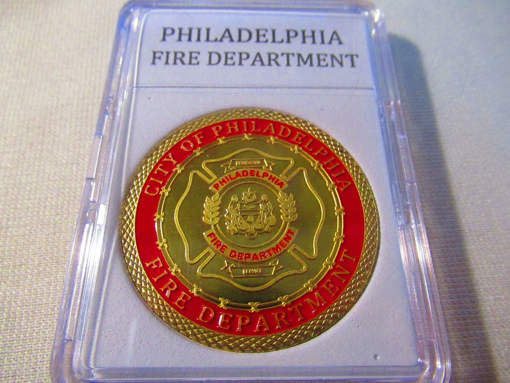 PHILADELPHIA Fire Dept. Challenge Coin