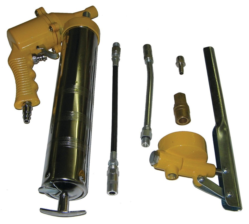 6PC Air Grease Gun with Manual Handle