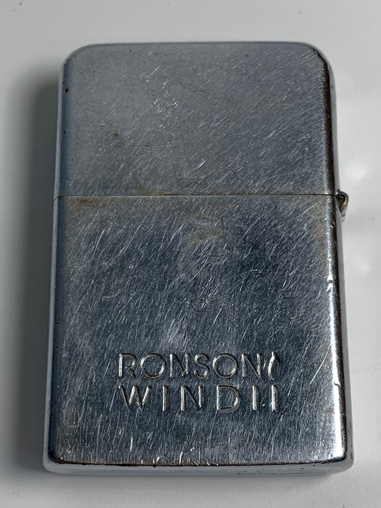 Ronson Wind II Cigarette Lighter Vintage Rare UNTESTED