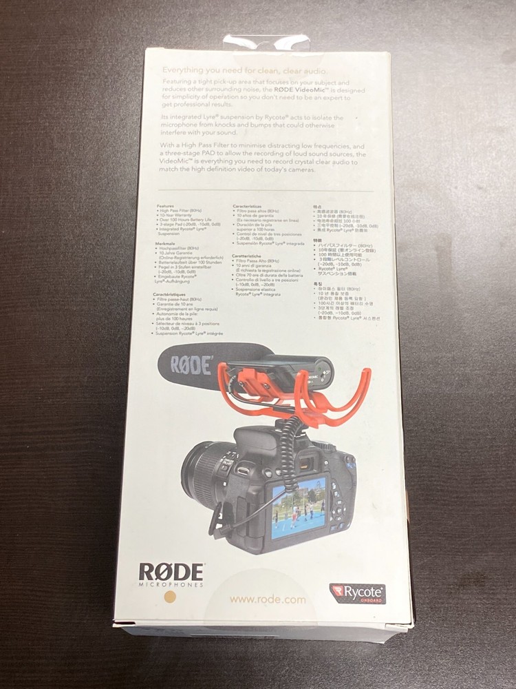Rode Video Mic Compact On-Camera Microphone