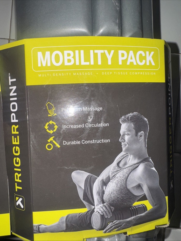 Trigger Point Mobility Pack: Grid Foam Roller And MB1 Massage Ball NWT
