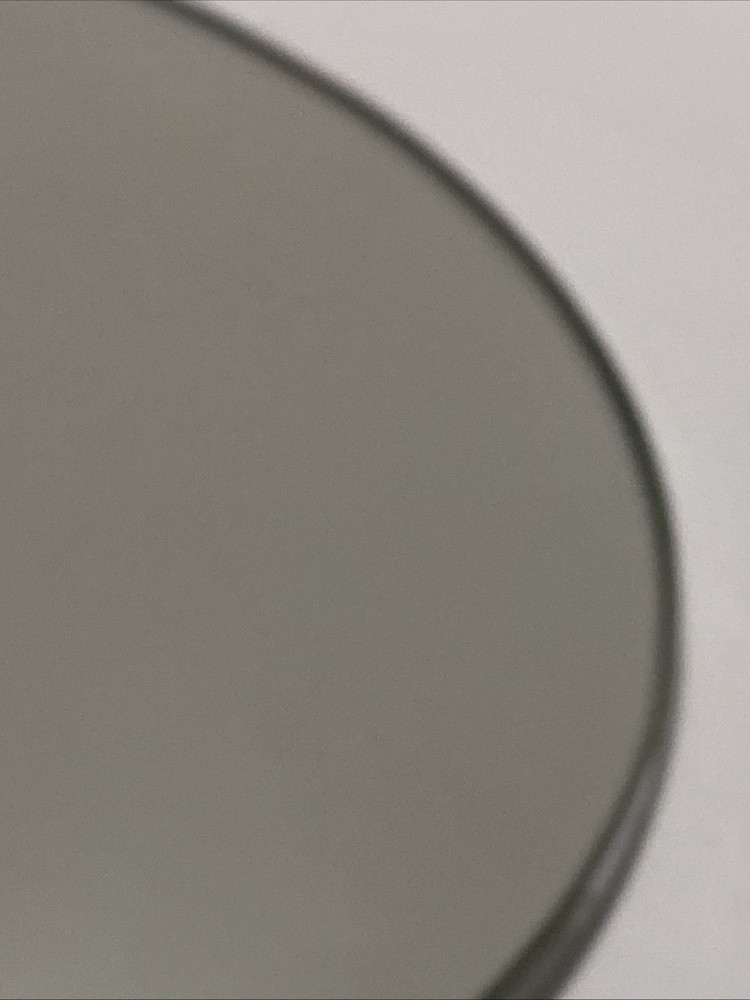 Vintage Silver Tone Hand Held Mirror